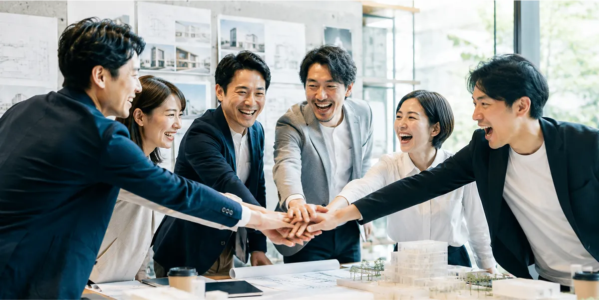 Form Archが目指す建築士同士の連携イメージ