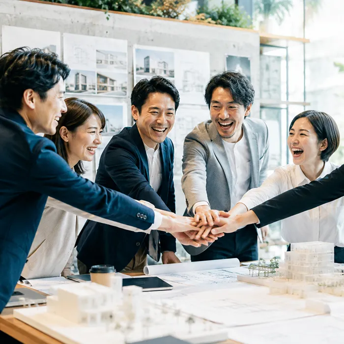 Form Archが目指す建築士同士の連携イメージ